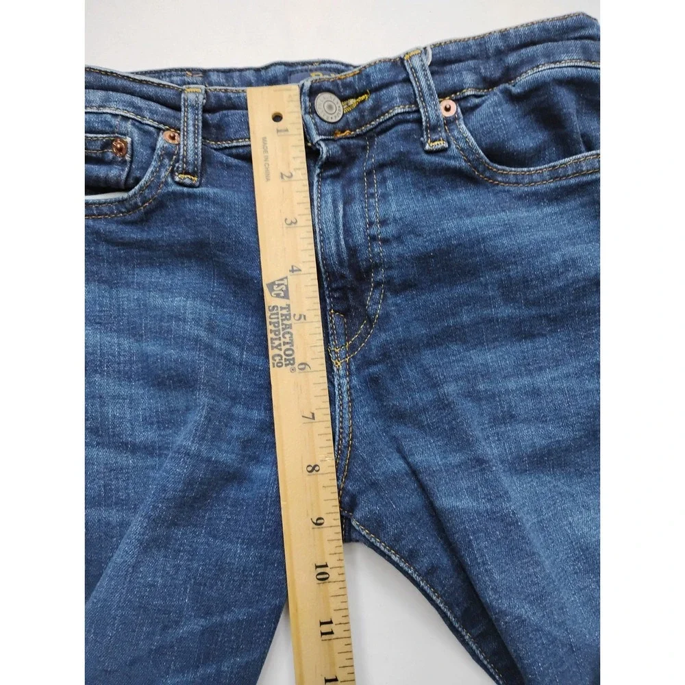 Polo Ralph Lauren Hampton Straight Jeans Boys Size 14 Dark Blue Denim